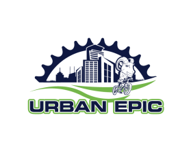 Urban Epic (mountain bike trail sign/logo) entry by Joel Bonete