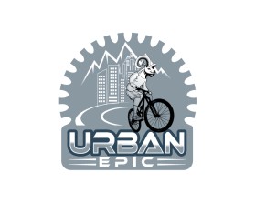 Urban Epic (mountain bike trail sign/logo) entry by Mohomed Nawaz Jainul Abdeen