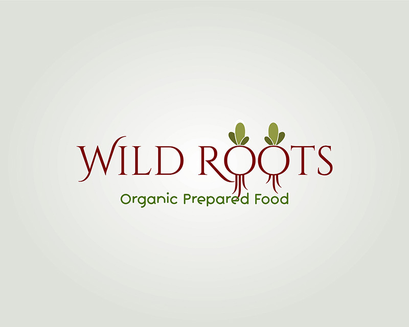 Logo Design for Wild Roots Cafe' & Market