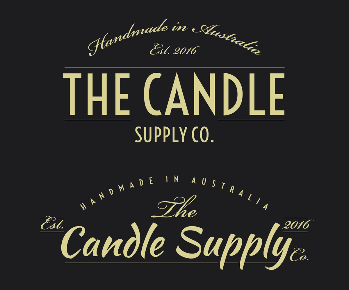 Logo Design for The Candle Supply Co