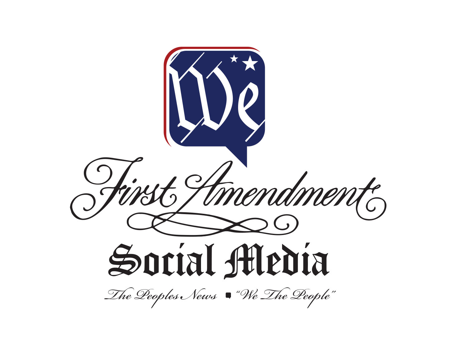 Logo Design for First Amendment Social media