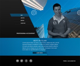 Web Design entry 1266786 submitted by inEdesign to the Web Design for Damien DUCHAMP run by damien951