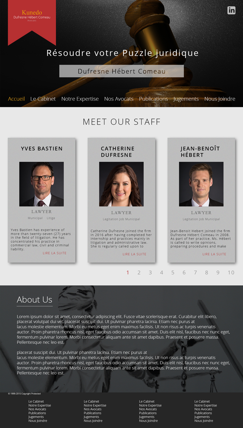 Web Design for Kunedo