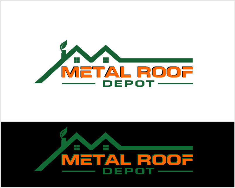 Logo Design for Metal Roof Depot