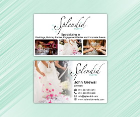 Splendid Events entry by Harmeet