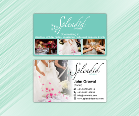 Splendid Events entry by Harmeet