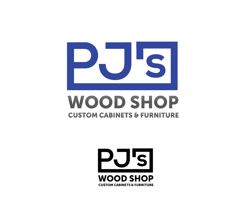 Logo Design for PJ's Wood Shop