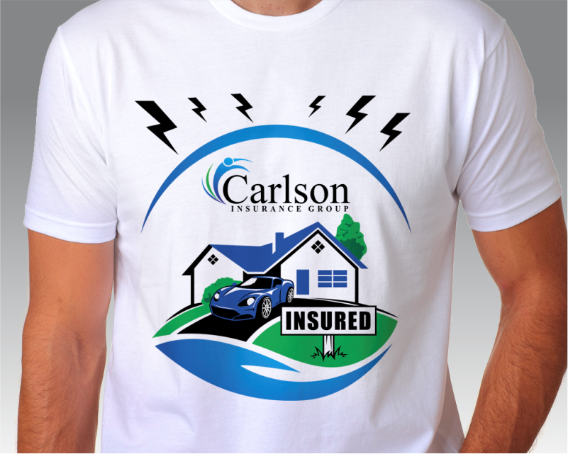 T-Shirt Design for Carlson Insurance Group www.carlsoninsurancegroup.com