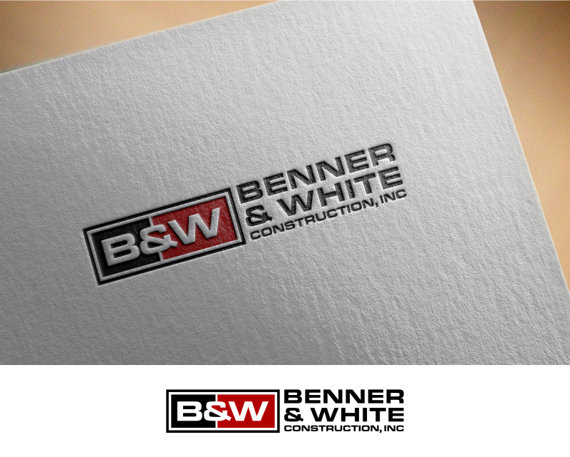 Logo Design for Benner & White Construction, Inc.