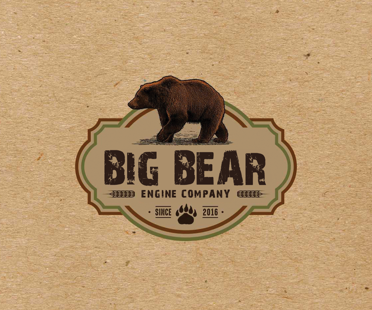 Brown Bear Logo Design