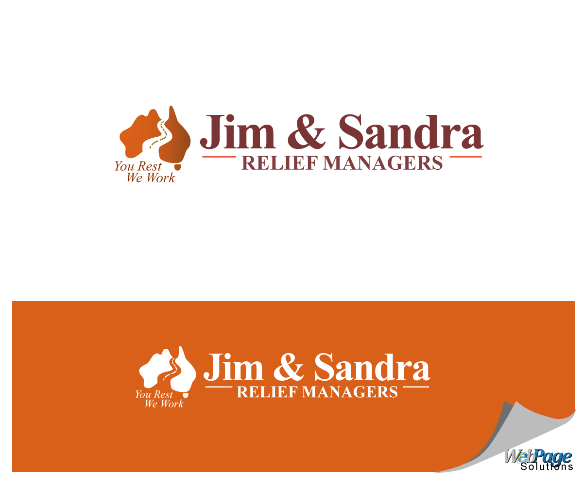 Logo Design for Jim and Sandra Relief Managers