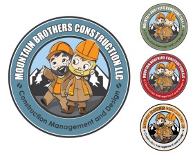 Mountain Brothers Construction LLC entry by JINKODESIGNS
