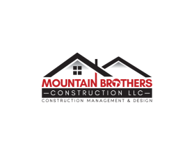 Winning entry: Mountain Brothers Construction LLC entry by eldesign