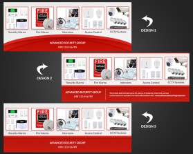 Banner Ad Design Entry 1353990 submitted by CkPrimeTechnologies to the contest for Advanced Security group run by khairul Rob