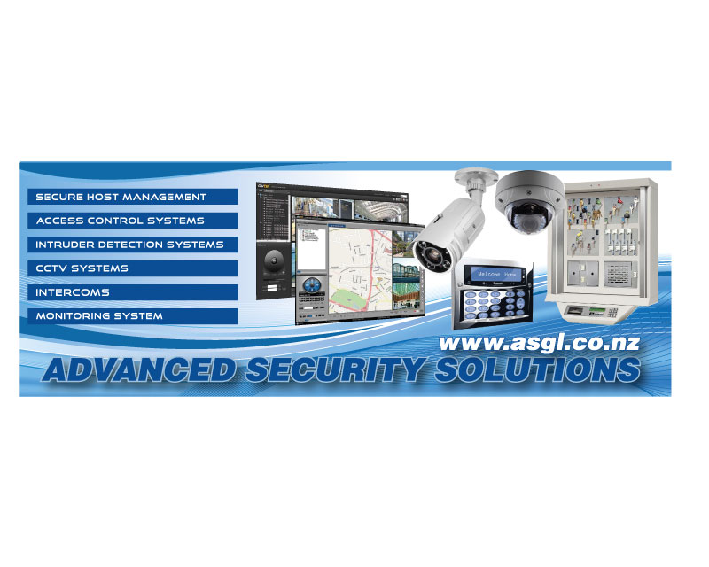 Banner Ad Design for Advanced Security group