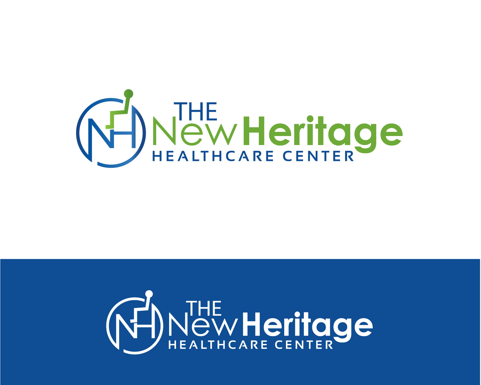 Logo Design for The New Heritage Healthcare Center