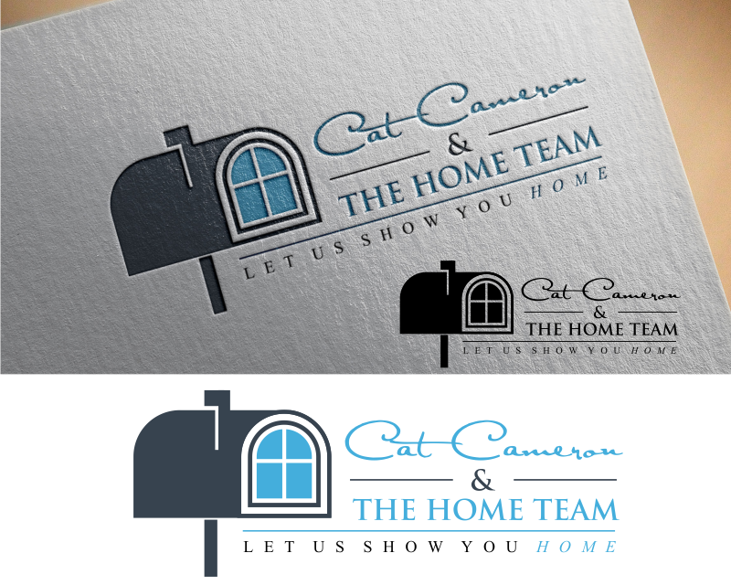 Logo Design for Cat Cameron &amp; The Home Team