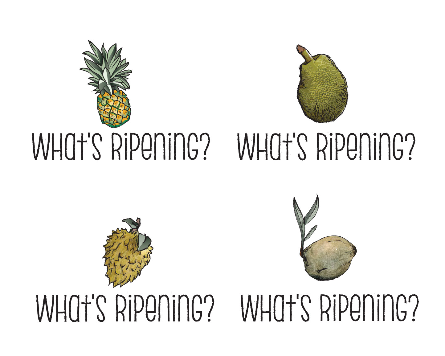 Logo Design for What's Ripening?
