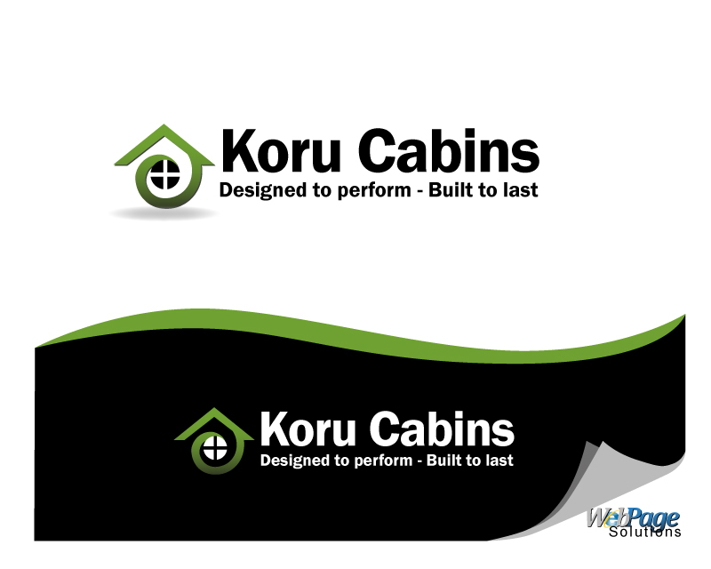 Logo Design for Koru Cabins