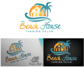 The Beach House Tanning Salon entry by Aleksandra Kateusz