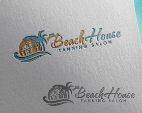 The Beach House Tanning Salon entry by Aleksandra Kateusz