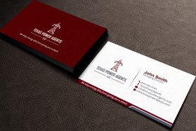 Business Card & Stationery Design entry 1343880 submitted by athenticdesigner to the Business Card & Stationery Design for Texas Power Agents LLC run by Chris@TexasPowerAgents.com