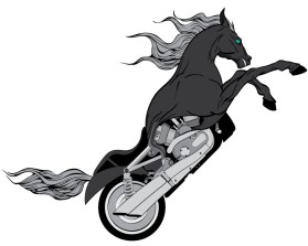 Horses N Hogs entry by JINKODESIGNS