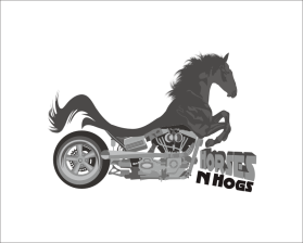 Horses N Hogs entry by Wonkberan