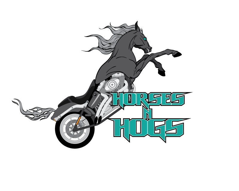 Logo Design for Horses N Hogs