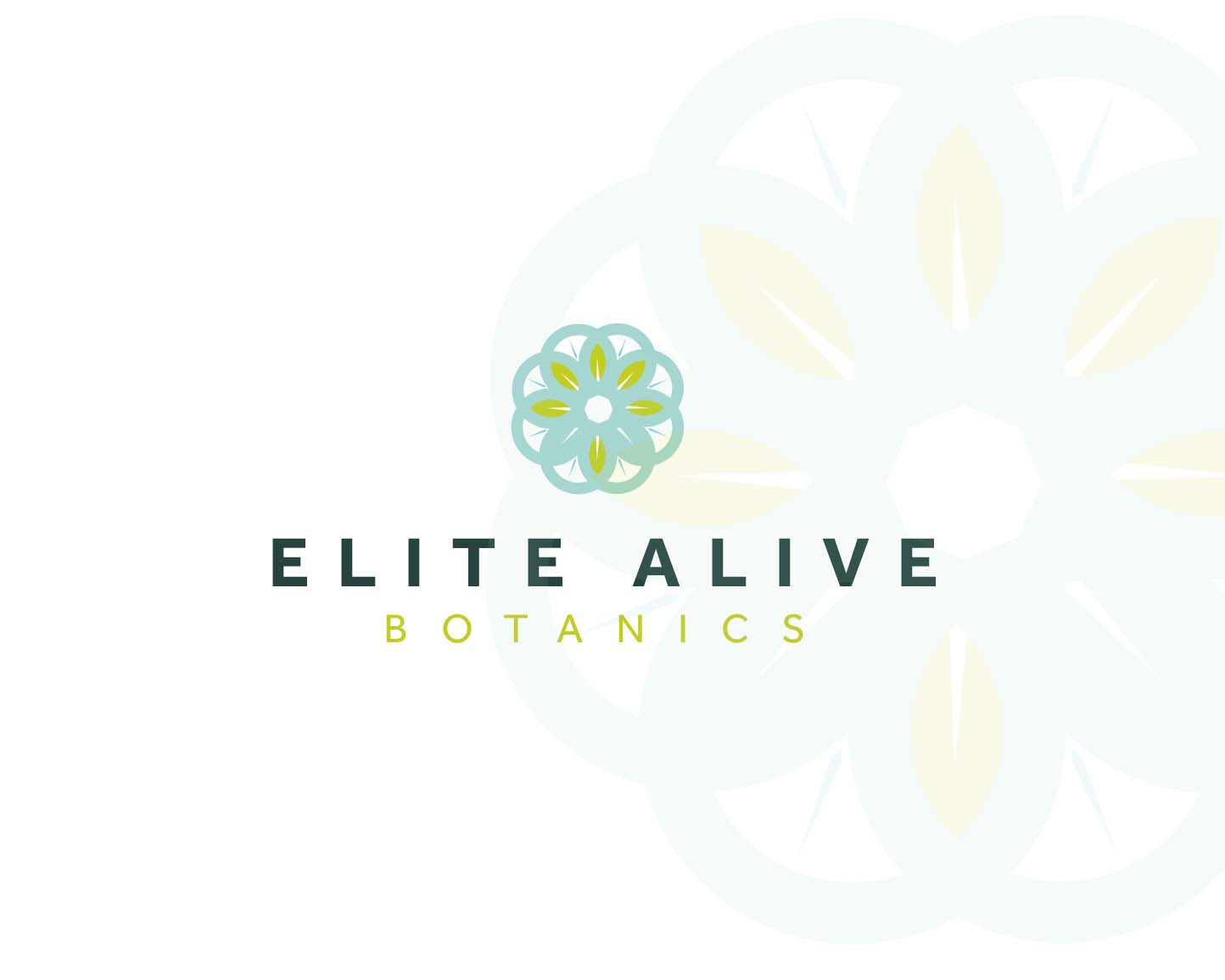 Logo Design for Elite Alive Botanics