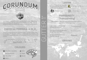Infographic describing mineral properties to kids entry by KENJI21