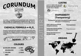 Infographic describing mineral properties to kids entry by KENJI21