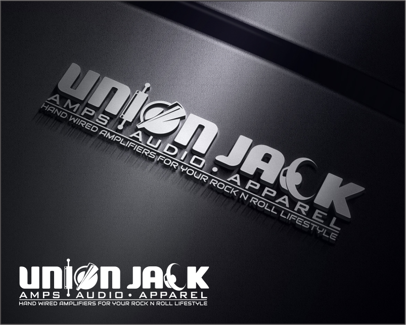 Logo Design for Union Jack Amps, Audio, Apparel