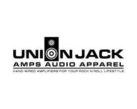 Union Jack Amps, Audio, Apparel entry by djavadesign