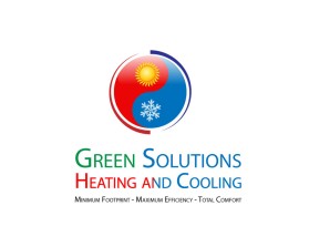 Green Solutions Heating and Cooling  entry by Logo Rebel