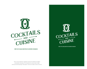 Cocktails and Cuisine  entry by graphic_mj