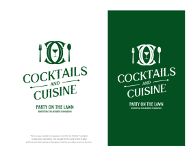 Cocktails and Cuisine  entry by graphic_mj