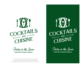 Cocktails and Cuisine  entry by graphic_mj