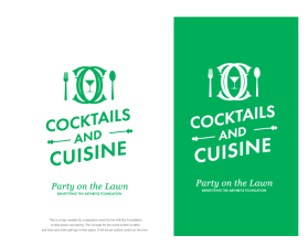 Cocktails and Cuisine  entry by graphic_mj