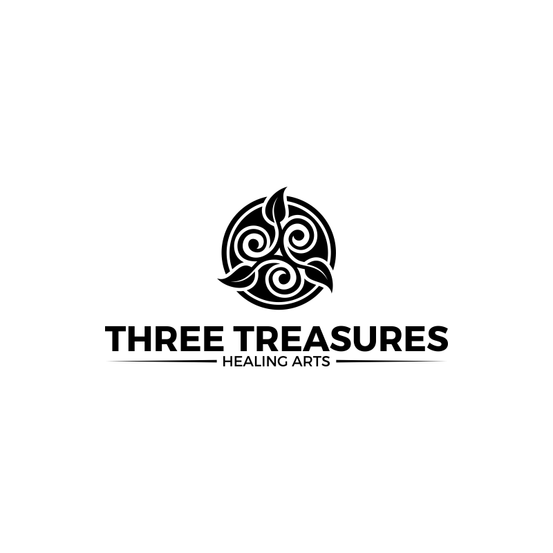 Logo Design for Three Treasures Healing Arts