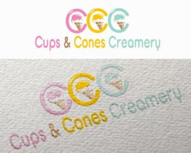 Cups &amp; cones creamery entry by The_creator