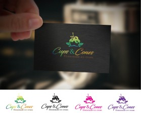 Cups &amp; cones creamery entry by JBsign