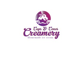 Cups &amp; cones creamery entry by JBsign