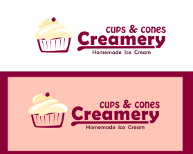 Cups &amp; cones creamery entry by Deepika