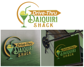 Drive-Thru Daiquiri Shack entry by Aleksandra Kateusz