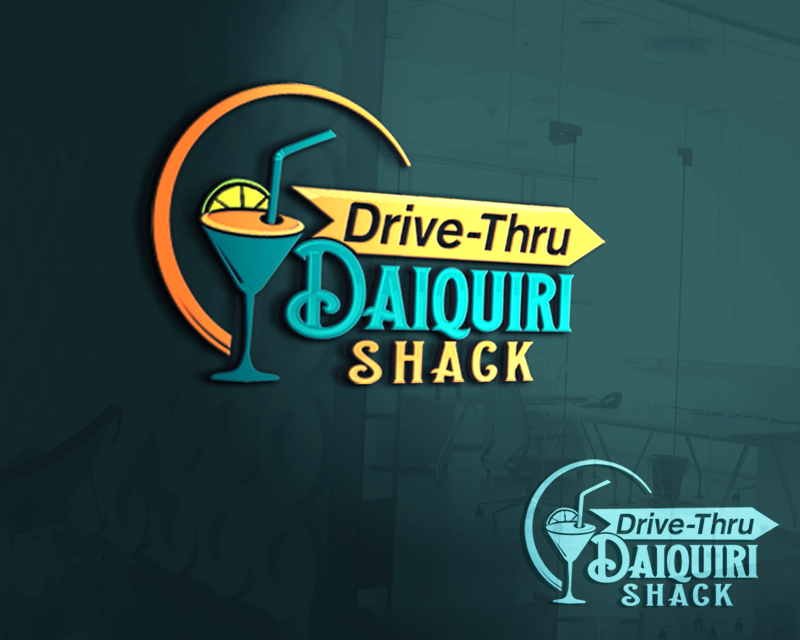 Logo Design for Drive-Thru Daiquiri Shack