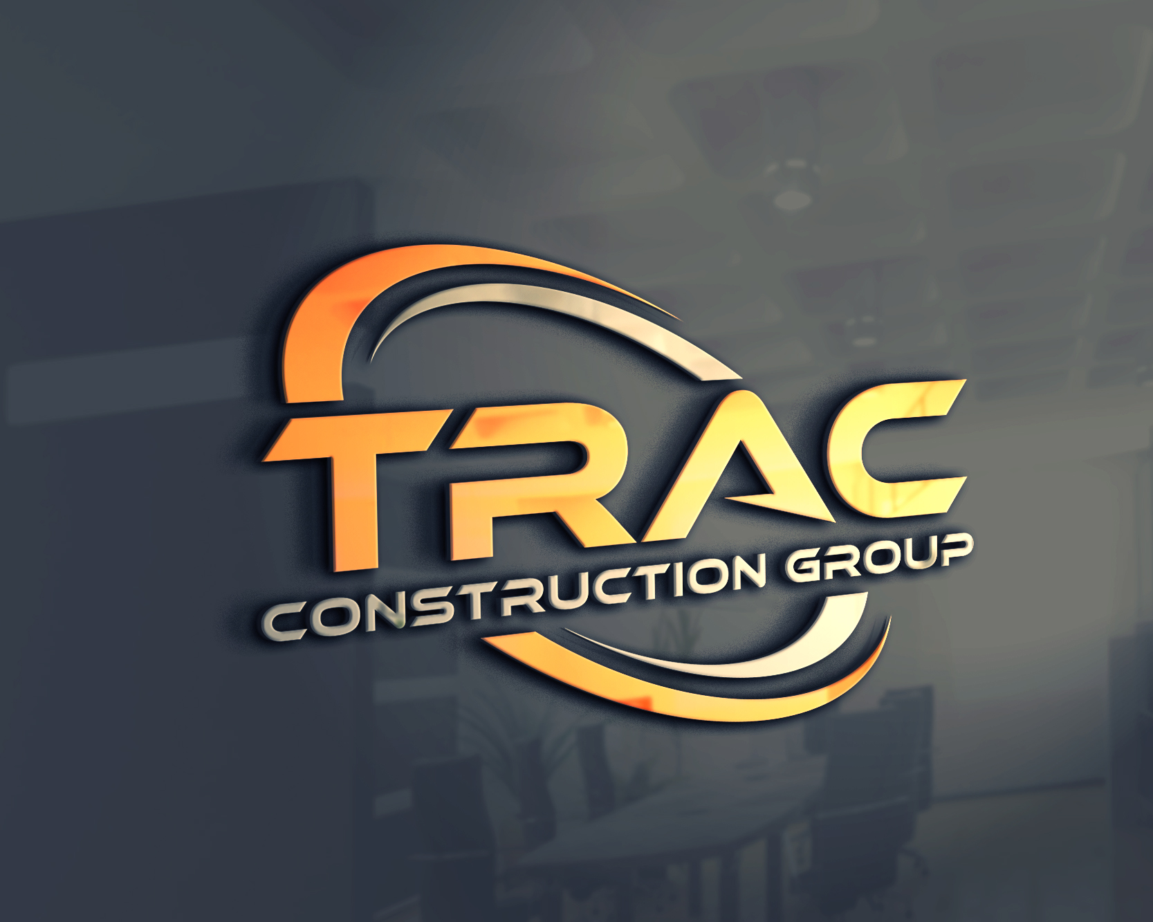 Logo Design for TRAC Construction Group
