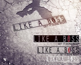 Like A Boss entry by xxHIZUKAxx