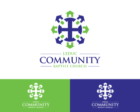 Leduc Community Baptist  Church entry by paczgraphics