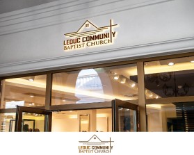 Leduc Community Baptist  Church entry by JBsign
